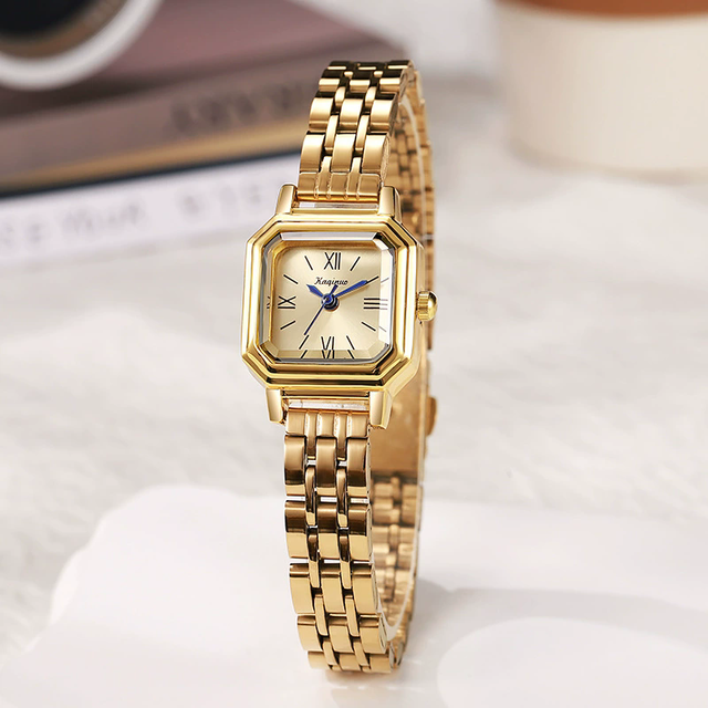 LYN-068New Arrival Light Luxury Women's Quartz Watches  Square Design ODM Perfect Lady Gift
