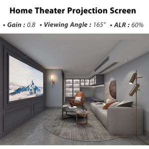 Écran de projection à cadre fixe Home Theater Acoustic Grey Woven Anti Speckle Narrow Frame SCREEN PRO 3W ALR 8K HDR 3D Ready - Product Image 4