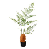 Planta Artificial en Maceta con Forma de Cabeza de Mono de Plástico, Plantas Artificiales, Adorno de Jardín, Decoración del Hogar, Decoración de Jardín, Plantas Artificiales