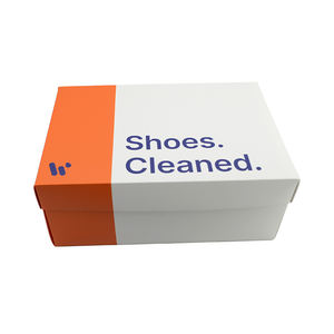 Boîtes à chaussures en carton Boîtes de baskets pliantes en papier recyclable de conception personnalisée de haute qualité - Product Image 5