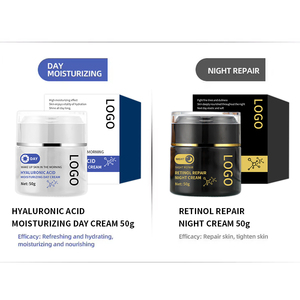 Crème hydratante anti-rides au rétinol, huile de jojoba et glycérine, sans cruauté, au collagène, éclaircissante, pour le visage, usage diurne, tous types de peau - Product Image 2