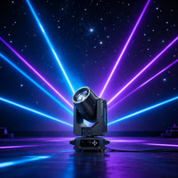 Projecteur laser RGBW étanche IP66, tête mobile, faisceau DMX512, lumière de discothèque, lumières de fête pour éclairage de scène extérieur et de mariage