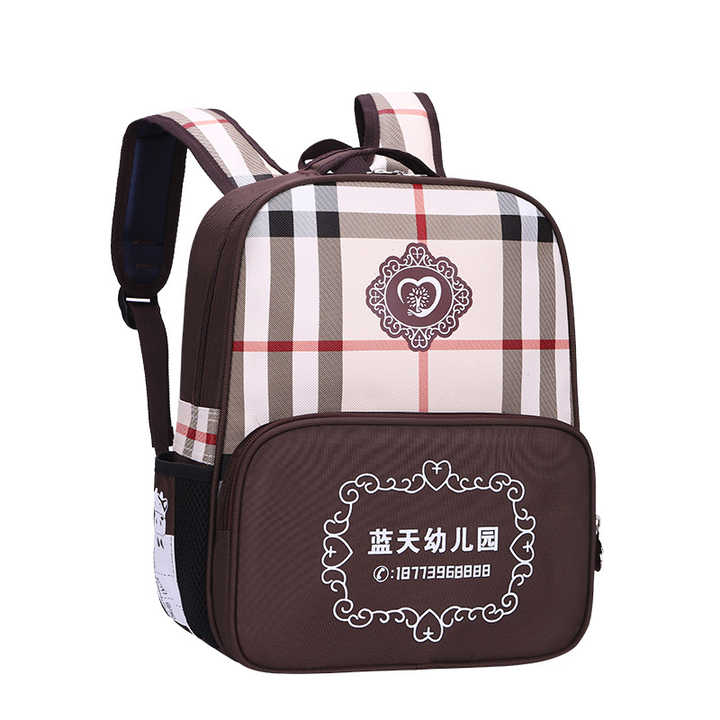 Factory wholesale new kindergarten school bag female 345 years old