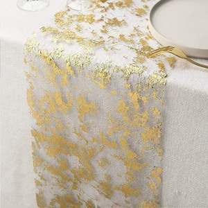<span class=keywords><strong>Chemin</strong></span> <span class=keywords><strong>de</strong></span> <span class=keywords><strong>table</strong></span> en tissu maillé brillant avec paillettes dorées et argentées, réutilisable pour les mariages, les fêtes, les événements, la décoration <span class=keywords><strong>de</strong></span> <span class=keywords><strong>table</strong></span> à dîner à la maison - Product Image 5