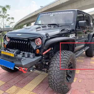 Lantsun J49 accessoires de voiture adaptés pour Jeep Wrangler JK 07-17 plate-forme de barre latérale <span class=keywords><strong>marchepied</strong></span> latéral <span class=keywords><strong>2</strong></span> pédales de porte - Product Image 4