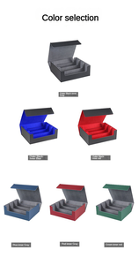 Коробка для хранения карт MIO 1800+ класса люкс из экокожи, прочная, экологичная, для коллекционных карт, настольных игр, Таро, Покемон, TCG - Product Image 6