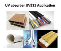 Stabilisateur de lumière, absorbeur UV UV531, marque MaiJisen, pureté 98%, 25 kg/sac, pour plastiques, revêtements de sol en PVC