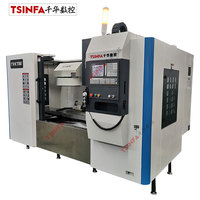Fresadora CNC de la máquina de tamaño 1250*360mm TVK736 XK7136 cuatro eje BT40 Mitsubishi gsk control cnc Fresadora Vertical máquina