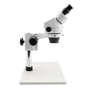モバイル修理はんだ付けツール用の大きなベースのズームステレオ顕微鏡を備えた7-45X双眼顕微鏡 - Product Image 3