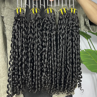 Lots de Cheveux Bouclés Pixie en Gros, Extensions de Cheveux Humains Vierges Bruts 100%, Tissages Bouclés Volumineux
