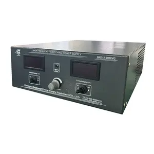 12V 200A 2.4kw 보석 실버 골드 아연 크롬 니켈 양극 산화 도금 IGBT 정류기