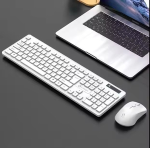 High Quality Wholesale Keyboard Mouse <b>Wireless</b> Combo Office Desktop Computer <b>PC</b> <b>Wireless</b> Mouse Keyboard Combo - Product Image 1