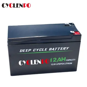 Profonda del ciclo lifepo4 12v 12.8v 12ah 15ah 16ah 17ah batteria per ups