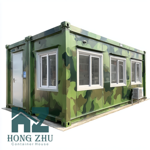 Dyhzce tối giản màu xanh lá cây container nhà nhỏ mô-đun nhà trên bánh xe hiện đại prefab Loft thép di động sống giải pháp - Product Image 3