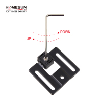 Accessoires de porte de grange de qualité supérieure, mécanisme de fermeture douce