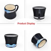 Chapeau d'animation tasse à café en céramique Monkey D. Luffy One Piece chapeau tasse en céramique tasses cadeau de vaisselle promotionnel