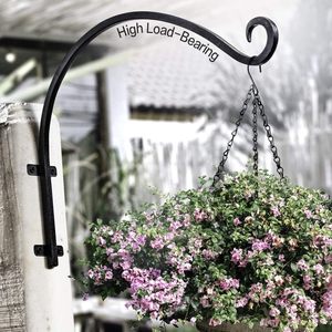 Crochets muraux carrés en acier pour pots de fleurs, supports à fleurs, paniers suspendus pour jardinage sur balcon, crochets de suspension pour pots de fleurs - Product Image 4