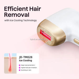 Máquina Depiladora IPL con Enfriamiento de Hielo, Permanente e Indolora, con <span class=keywords><strong>Afeitadora</strong></span> y Gafas Protectoras, 999,999 Pulsos para Cuerpo y Rostro - Product Image 2