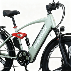 Factory Direct Lithium 9-Speed Bike 48V 350W Brushless Rear Hub Motor Aluminum <b>Frame</b> Front/Rear Mountain Q1 9-Speed Gears Offers - Product Image 4