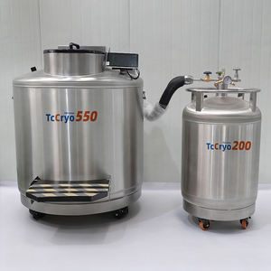 फैक्टरी मूल्य चिकित्सा क्रायोजेनिक फ्रीजर Biobank वीर्य टैंक YDD श्रृंखला तरल नाइट्रोजन देवर शुक्राणु भ्रूण बैंक - Product Image 5