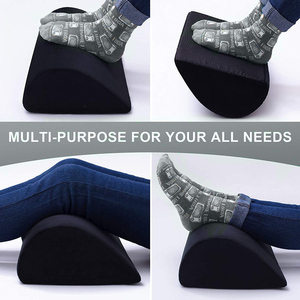 होम डेस्क के लिए उच्च रिबाउंड फोम नॉन-स्लिप आधा सिलेंडर फुटरेस्ट कुशन के साथ डेस्क के नीचे एर्गोनॉमिक फुट आराम कुशन - Product Image 4