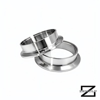 Bague de raccordement à soudure en acier inoxydable 304 pour turbo, échappement de camion, intercooler, paire mâle-femelle, sur mesure, OEM, poli, haute pression, vente en gros