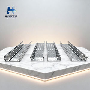 Vente directe d'usine, fabricant de chemins de câbles perforés en acier pour la construction - Product Image 3