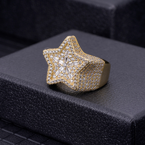 Anillos de Plata de Ley 925 con Moissanita Rectangular VVS de Alta Calidad para Hombre, Nuevo Modelo - Product Image 2