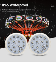 2025 Alibaba nouveauté LED lumière de foire AC24V E14 RGB point d'amusement lumières pour carnaval manèges IP65 corps en plastique