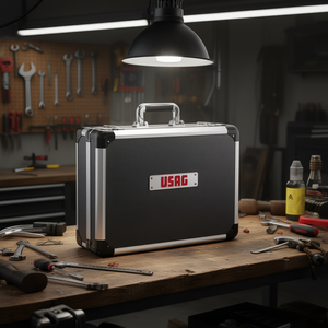 USAG <b>Tool</b> Case Aluminum Alloy 30x20x15cm Professional Storage <b>Box</b> <b>for</b> <b>Tools</b> Equipment - Product Image 3