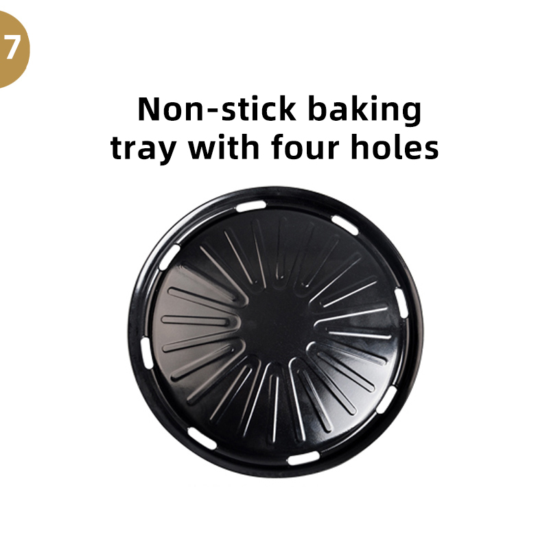 7-Eight Holes Grill Pan