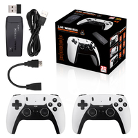Nouvelle console de jeu TV 4K LR M8 Pro, mémoire 128 Go/64 Go, 40 000 jeux, manette sans fil 2,4 G, prend en charge FC GB GBC/Cn Gua