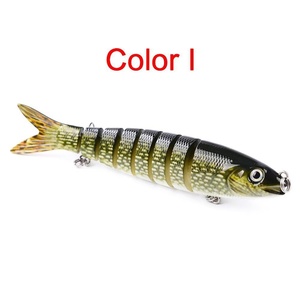 <span class=keywords><strong>Leurre</strong></span> de pêche personnalisé à 8 segments, coulissant et sonore, en ABS, pour lancer longue distance, pour la pêche au bar et aux prédateurs d'<span class=keywords><strong>eau</strong></span> <span class=keywords><strong>douce</strong></span> - Product Image 6