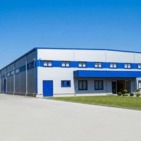 Atelier industriel préfabriqué JIEKE en acier galvanisé léger, structure métallique légère pour entrepôt et usine