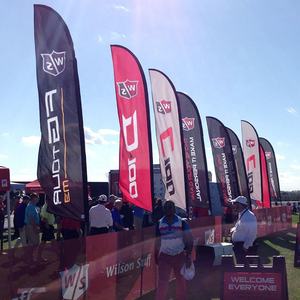 Bandera Publicitaria con Plumas para Tacos, Burritos, <span class=keywords><strong>Menudo</strong></span>, Restaurante Mexicano, Bandera de Playa con Impresión de Logotipo Personalizado - Product Image 3