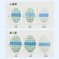 Produits chinois : Nouveaux autocollants d'oreille jetables transparents et imperméables pour bébés – Protection pour la natation et la douche