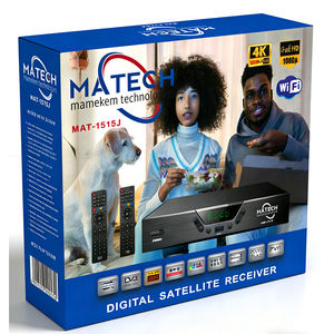 Receptor de TV Satelital VETEK África HD DVB-S2, Decodificador Digital con Procesador de Doble Núcleo, Resolución 1080p, 802.11n - Product Image 2