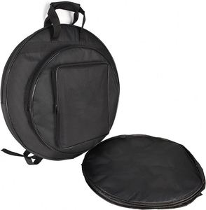 Sac de transport pour cymbales BSCI Factory 22,4 pouces avec poignée de transport, bretelles durables et deux poches, idéal pour protéger du poussière - Product Image 2