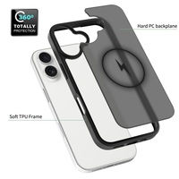 Casing Magnetik Untuk IPhone 17 Air Pro Hybrid Hard Cover Untuk IPhone17 Pro Max IPhone 17 Pro 2025 Pelindung Transparan Anti Benturan