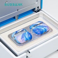 Coque rigide antichoc personnalisable en PC pour sublimation 3D pour Airpods et Airpods Pro – Étui vierge pour accessoires d'écouteurs