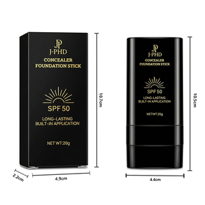 <span class=keywords><strong>Corrector</strong></span> SPF50, Base de Maquillaje en Barra Resistente al Agua que Cambia de Color, Marca Privada al por Mayor, Base de Maquillaje en Barra Mate <span class=keywords><strong>Naranja</strong></span> <span class=keywords><strong>para</strong></span> Piel Oscura - Product Image 6