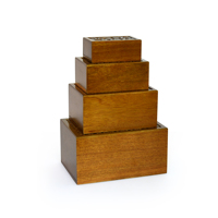 Urna de madera para exteriores para cremación de humanos y mascotas, ataúdes de calidad premium para perros, gatos y humanos, urnas de cremación para mascotas