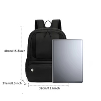 Sac à dos Oxford multi-compartiments avec logo personnalisé, couleur unie, pour affaires, étudiants, loisirs, voyages, couleur, matériau et style personnalisables