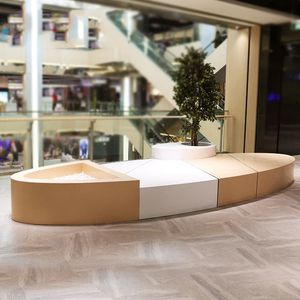 Y892 pot de fleurs chaises sièges bas inclinable mobilier commercial extérieur lieu public salon jardin salle d'attente chaises - Product Image 1