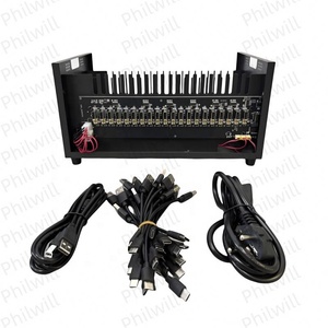 Caja de Placa Base para Teléfono Móvil, USB, Ethernet, 20 Puertos, Metálica, 3 Ventiladores de Refrigeración - Product Image 4