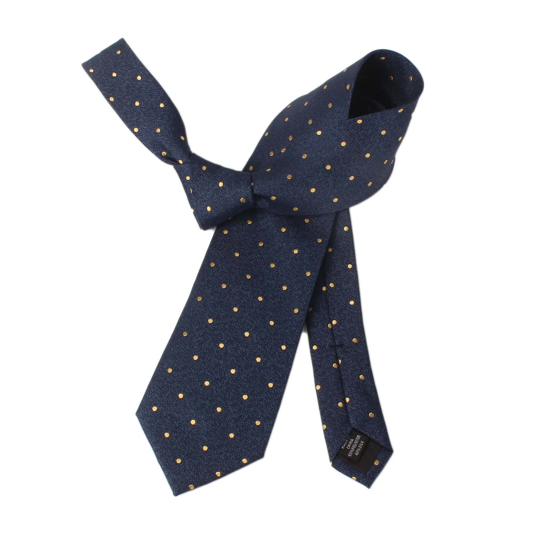 फाइन डॉट्स सुरुचिपूर्ण प्राकृतिक रेशम निर्माण हस्तनिर्मित कस्टम फैशन रेशम टाई पुरुषों के लिए बिजनेस वेडिंग नेकटाई के लिए
