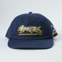 Gorra de Béisbol Estilo Americano de Cinco Paneles, Bordada, Informal, de Algodón, Sin Estructura, con Cierre a Presión, para Hombre, Estilo Vintage