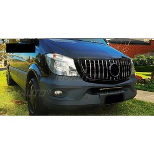 Bandes décoratives pour calandre de voiture, kit carrosserie, calandre avant pour Mercedes Benz Sprinter W906 GT 2013-2016 - Product Image 3