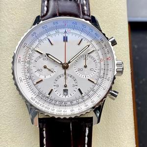 Reloj Deportivo de Aviación con Cronógrafo, Correa de Cuero, Resistente al Agua, Esfera Grande, Mecánico Automático, Nuevo - Product Image 6