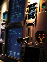 Simulateur de Vol Airbus A320, Cockpit de Pilotage, Dispositif d'Entraînement au Vol